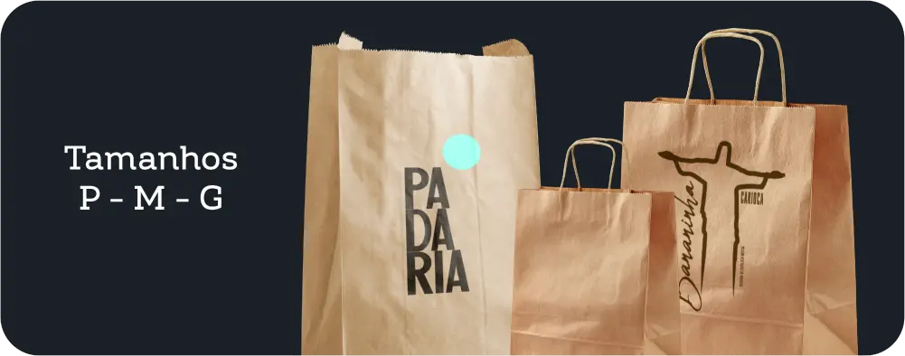 Sacolas personalizadas com logo